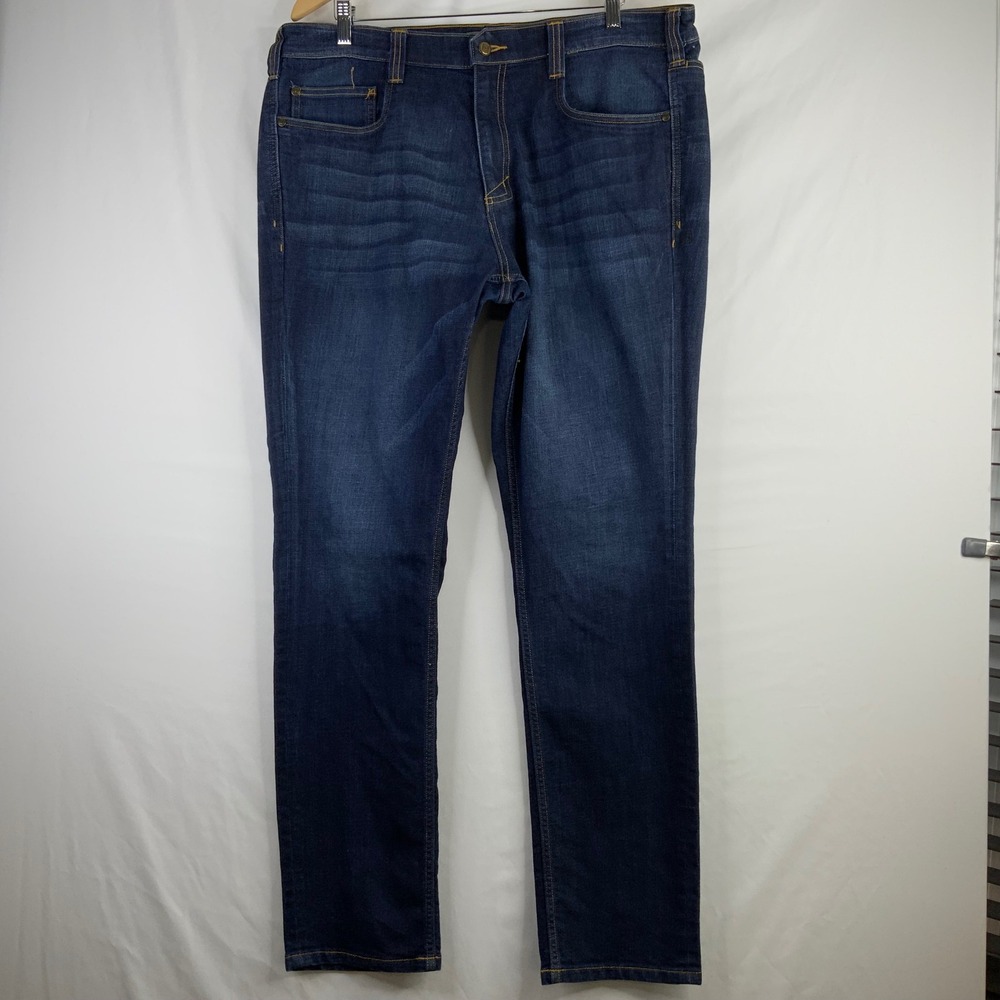 5.11 Tactical Defender-Flex Slim Fit Jeans Mens 38x34 Dark Wash Denim 74465